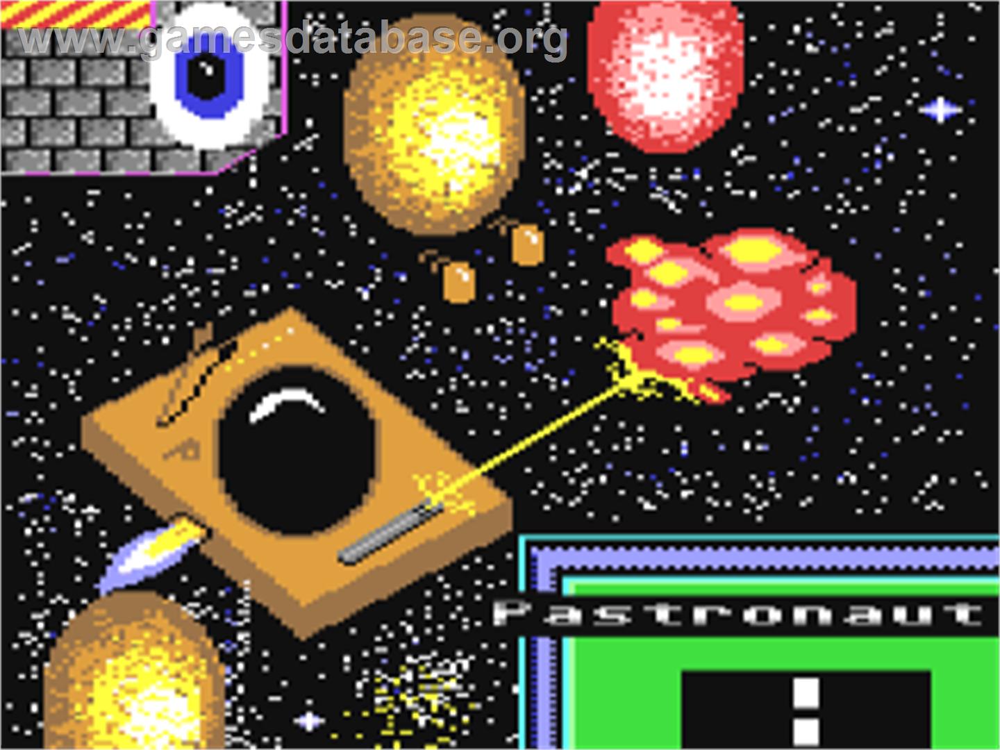 Pastronaut - Commodore 64 - Artwork - Title Screen